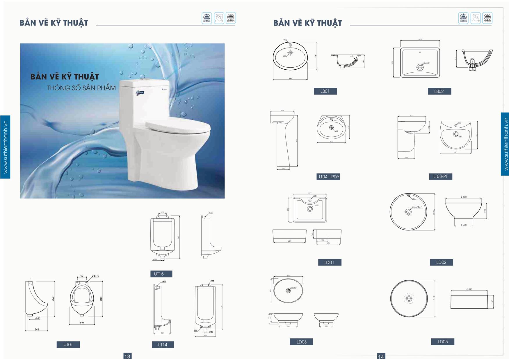 Bảng giá và Catalogue Sứ Thiên Thanh mới nhất 2025 /Page 8